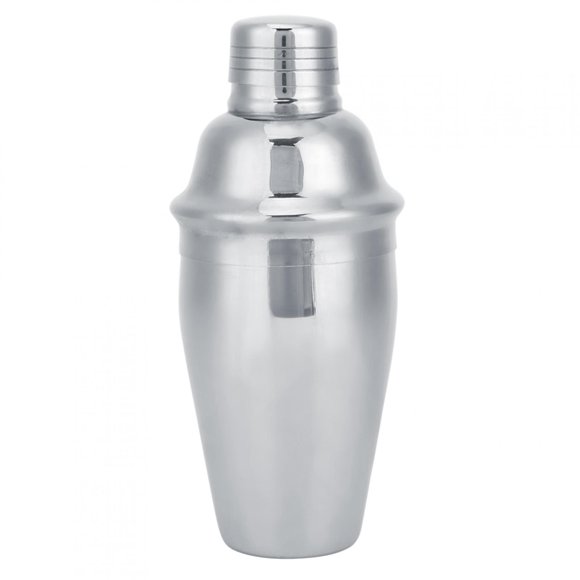 Shaker à cocktail, shaker à cocktail en acier inoxydable Barman pour mélanger des boissons Outils Vin Set 350 ml 500 ml 700 ml.(304 stainless steel 350ML)