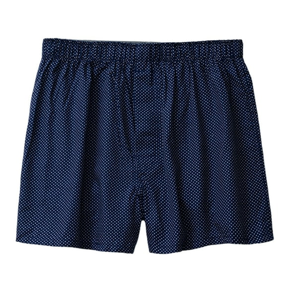 Ketyyh-chn99 Underwear for Men Boxers Cotton Underwear Men Covered Waistband Regular Leg Boxer Briefs Blue,XL