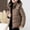 01 Coffee, variant on Women's Windproof Jacket Hooded Snow Coat Mountain Winter Snowboarding Jackets