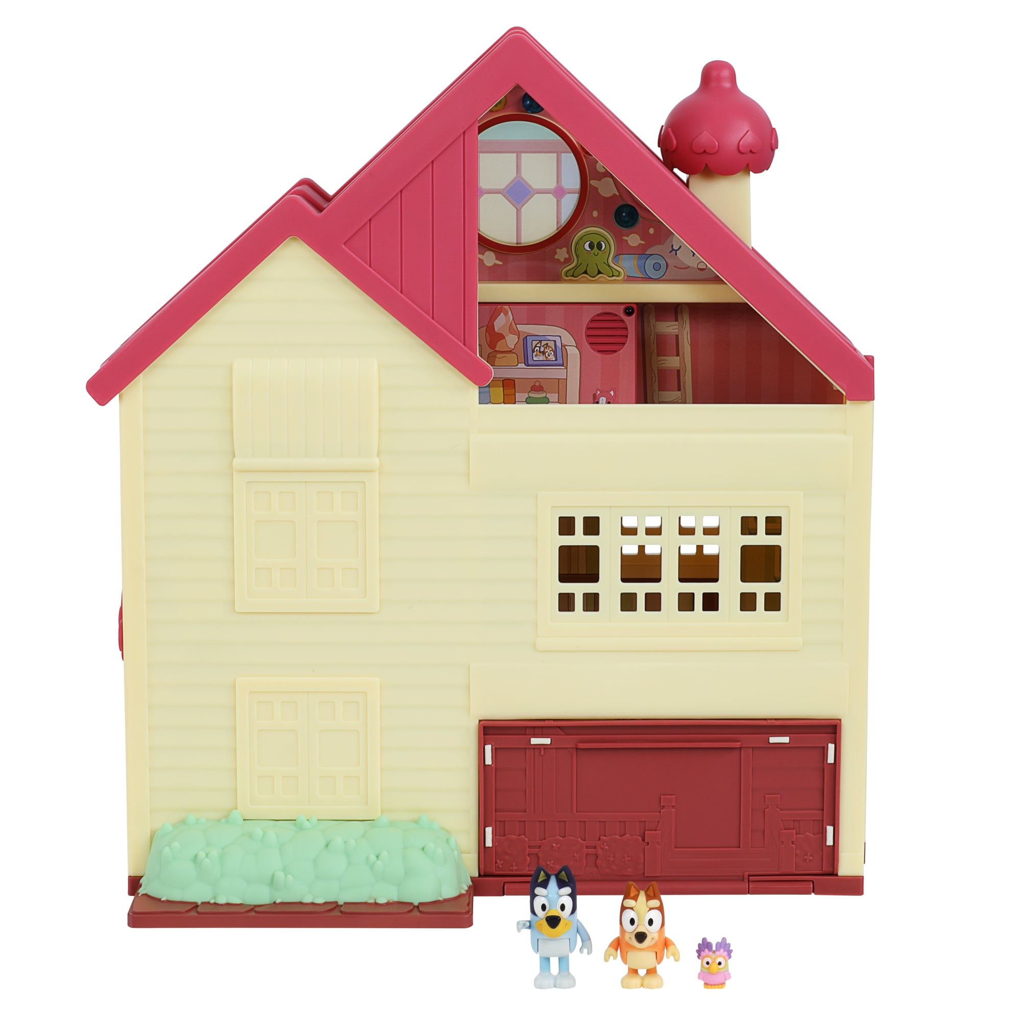 Bluey, Ultimate Lights & Sounds Playhouse with Figures and Accessories,  Preschool, Ages 3+