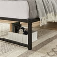 thumbnail image 5 of VECELO 14.2 Inch Twin Metal Platform Bed Frame, Strong Metal Slats Support/Mattress Foundation, Black, 5 of 7