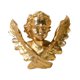 thumbnail image 3 of Estatua de ángel con ala de escultura de pared de querubín, adorable accesorio fotográfico, regalo de cumpleaños, preciosa estatuilla de resina,, 3 of 9