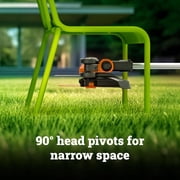 Worx WG163.10 20V PowerShare Cordless 12 Grass and Weed String Trimmer and Edger with Batteries and Charger