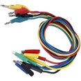 thumbnail image 3 of Banana Cable-5pcs P1037 High Voltage 1M 4mm Banana Plug to Clip Cable Test Leads for Multimeter, 3 of 7