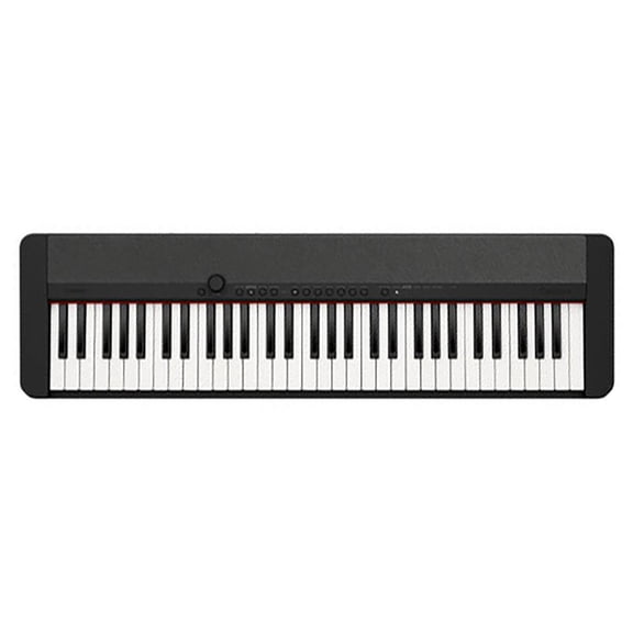 Casio CTS1 61-Key Portable Electronic Keyboard, Compact, Black