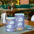 thumbnail image 3 of Yayeee Flameless Candles with Remote Flickering Battery Operated Multi Color Changing, Halloween Ghosts Purple, 3 of 7