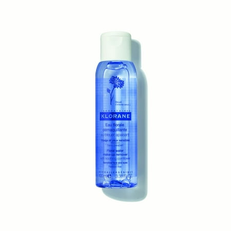 Klorane Makeup Remover - Klorane Make-Up Remover Water with Soothing Cornflower, 3.4 Oz