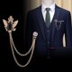 thumbnail image 5 of broche para hombre, broche de metal, clip de blusas, clips de bufanda, accesorios de clip, agujas de cristal, clips vintage, insignias de joyería, ramillete para mujer, 5 of 5