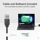 thumbnail image 5 of Plugable cable de Transfereia USB ehufable, Uso Ilimitado, Transfereia de Datos Entre 2 PC con Windows, Coatible con Windows 11, 10, 7, XP, Bravura Easy Couter Sy Software Iluido, 5 of 5
