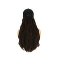 thumbnail image 2 of Neinkie Chapeau Perruque pour les Femmes Vague de Baseball Perruque avec des Extensions de Cheveux Bouclés Perruque Perruque Perruque Synthétique Vague Chapeau de Baseball Réglable Perruque, 2 of 6