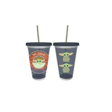 Star Wars The Child Baby Yoda Evolution 16 oz. Acrylic Travel Cup