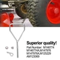 thumbnail image 4 of M146774 M147976 Front Windshield Assembly For Jo-Hn For Deere Lawn Tractors, 4 of 9