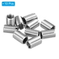 thumbnail image 3 of Unique Bargains Adaptateurs Filetés Manchon Réducteur Écrou M10 * 1,5 Mâle à M8 * 1,25 Femelle Réparation Insert Vis Réducteur 15mm 10 Pcs, 3 of 6