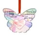 thumbnail image 3 of Xihbxyly Colgante de San Valentín con Forma de Corazón, Rosa Roja y Mariposa, Diseño Acrílico Romántico, Decoración para Pared y Árbol, Ideal para Celebraciones, Ideal para Esposa/Novia, 1 Pieza, 3 of 3