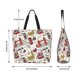 thumbnail image 5 of Fotbe London Landmark1 Bolsa Tote Estética de Lona con Estampado para Mujer - Bolsa Reutilizable de Hombro Casual para Vacaciones, Compras, Trabajo y Gimnasio, 5 of 8