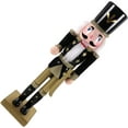 thumbnail image 4 of PAMINGONO Christmas Nutcracker Decoration Wood Nutcracker Statue 1Pack, 4 of 8