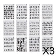 thumbnail image 1 of Plantillas de letras y números Macarena 5x8 Pulgadas para Cuaderno de diario, 1 of 8