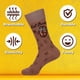 thumbnail image 3 of Funny Socks - Crazy & Silly Socks for Women & Men, Fun Dress Pair with Unique Prints, Cool Groomsmen Gift, 3 of 5