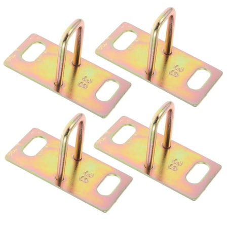 WORGEOUS 4pcs Seat Pad Lock Plate Motorcycle Seat Lock Plate Replacement Electric Motorbike Seats Plates Motorcycle Repair Supplies