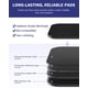 thumbnail image 3 of Almohadillas de repuesto para unidad TENS, electrodos autoadhesivos reutilizables Nursal (20 paquetes, 5 x 5 cm y 5 x 10 cm), almohadillas TENS flexibles sin látex, compatibles con TENS 7000, AUVON TE, 3 of 5