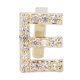 thumbnail image 1 of Capital Letter E Tooth Brace Single Hip Hop Teeth Decoration Halloween Tooth AccessoriesGold, 1 of 5