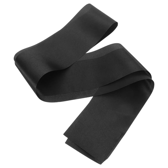 Raindrops Delicate Diy Party Sash 5Pcs in Black Cloth for Creative Decor