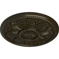 thumbnail image 3 of Ekena Millwork 18"OD x 1 3/4"P Edinburgh Ceiling Medallion (Fits Canopies up to 5 1/4"), Hand-Painted Stone Hearth Crackle, 3 of 6