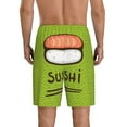 thumbnail image 3 of Daiia Fresh Sushi Mens Woven Stretch Pajama Short,Short Pajama Pants-XX-Large, 3 of 9