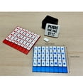 thumbnail image 2 of PUSH THE TILE Mahjongg for Travel - Compact 33-Tile Mini Mahjong Set | Portable Family Board Games, Party Puzzles & Leisure Activities with Storage Pouch, 2 of 8