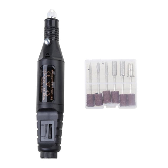 Yammee 3D Printing Model Material Mini Electric Sander USB Powered with 6 Sanding Heads