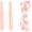 Pink 1, variant on WLGJL 2 pack Jump Rope Segmented Soft Beaded Skipping Rope Adjustable Tangle Free Jumping Rope for Kids Men Women Exercise, Weight Loss, Keeping Fit and Training 9.2 Feet （Black）
