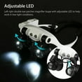 thumbnail image 3 of 10x 15x 20x 25x LED Head Magnifying Glass Jewelry Watch Repair Tool Magnifier US, 3 of 7
