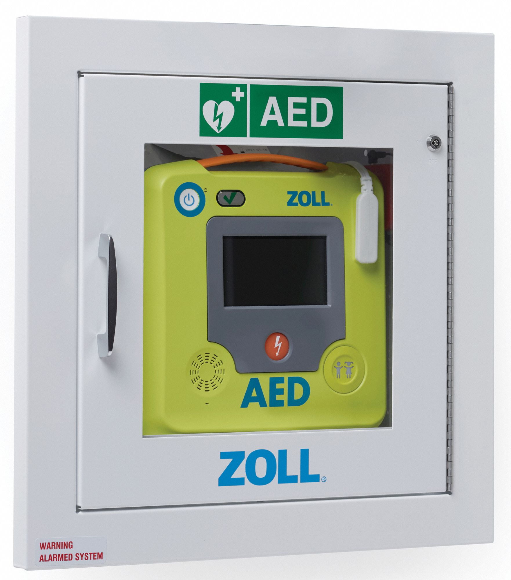 Zoll Defibrillator Storage Cabinet,White 8000-001258 - Walmart.com