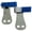 Blue, variant on PUSH Athletic Gymnastics Youth Hand Grips (Black, Large)