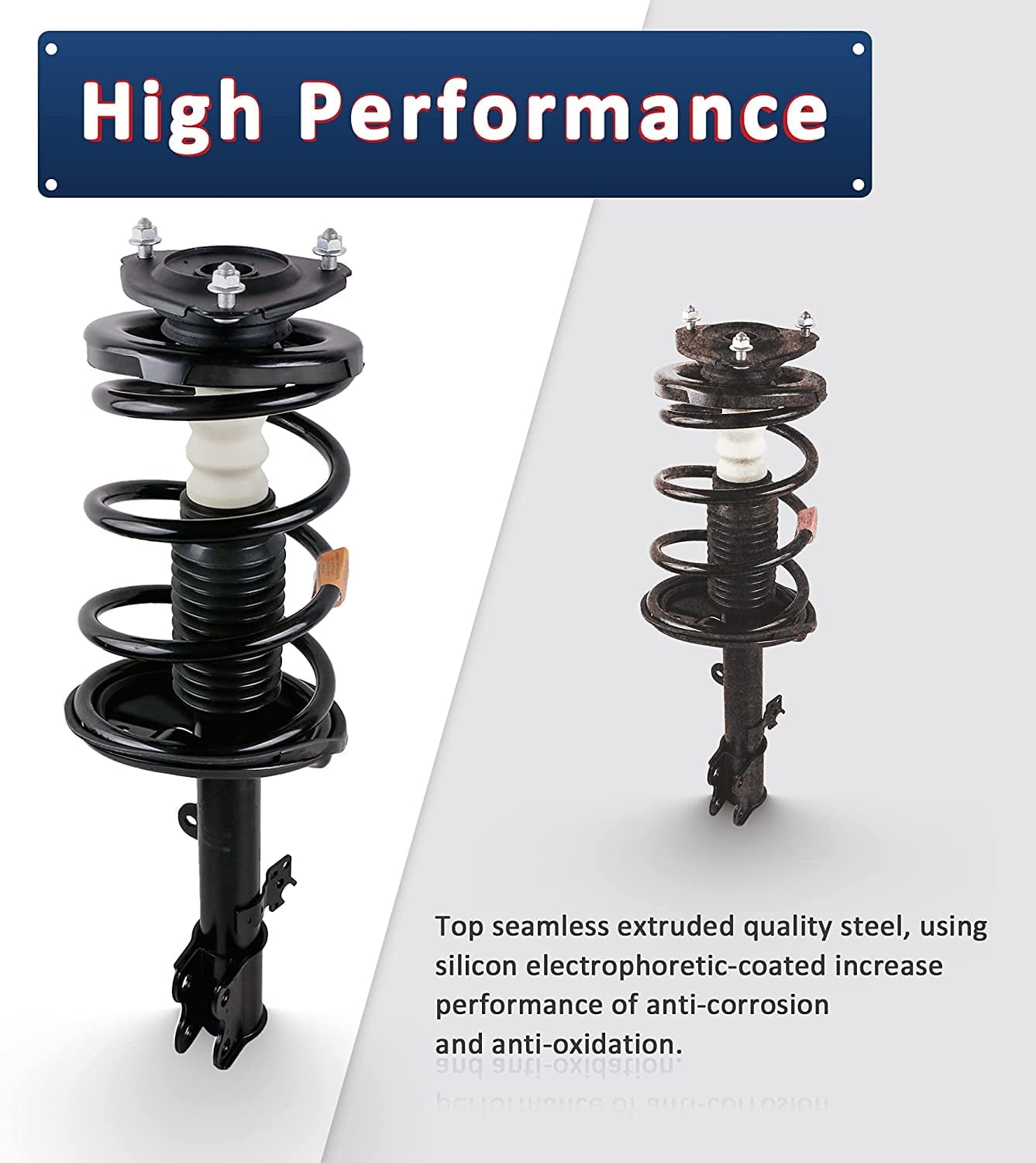 Set(2) Front Complete Struts Assembly For 2002-2007 Saturn Vue 172217 172218