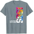 thumbnail image 5 of YHAJDS Women's Short Sleeve Tops 1985 Letter Print Round Neck Loose Casual Summer Tee, 5 of 5