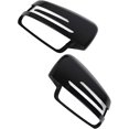 thumbnail image 3 of Yazoeia Rearview Mirror Cover, Rounded Edges, 2 Pieces, Protection, Scratch Resistant, Dustproof, A2128100164, Rearview Mirror Cap for S Class W221 (Glossy Black) CJC912-26714, 3 of 9