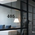 thumbnail image 3 of XINQIHANG 4 Inch Numbers Sticker, (0-9, 5 Sets) Modern Number Vinyl Waterproof Number Self Adhesive Sticker for Signs, Door, Cars, Trucks, Home, Business, Address Number (4 inch), 3 of 5
