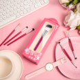 thumbnail image 3 of ERDS-10 Pcs Boîtes à Cadeaux pour Filles Roses, Boîtes à Bonbons pour Poupées Roses Sacs à Friandises pour Filles Fournitures de Fête d'Anniversaire pour Filles Femmes, 3 of 4