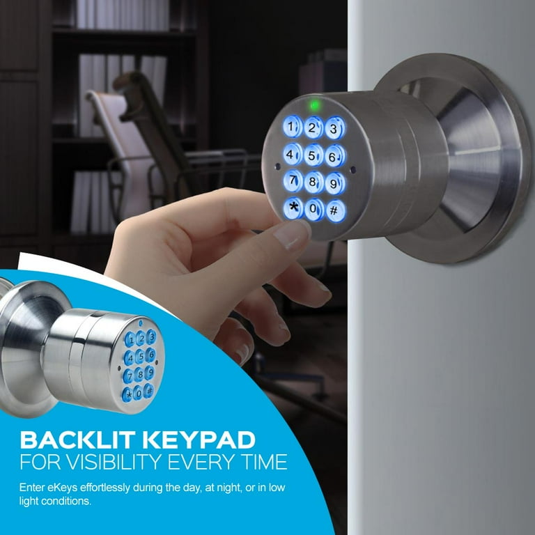 TurboLock Weatherproof Electronic Smart Bluetooth Keyless Door Lock w/ App, Live Monitoring, and Keyless Entry - Easy Installation TurboLock Weatherproof Electronic Smart Bluetooth Keyless Door Lock w/ App, Live Monitoring, and Keyless Entry - Easy Installation