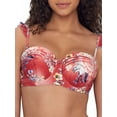 thumbnail image 1 of Azura Womens Portabello Push-Up Convertible Bikini Top Style-SS11650D Swimsuit, 1 of 2