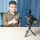 thumbnail image 5 of Teleprompter Portátil para Teléfonos Inteligentes con Control Remoto, Soporte para Teléfono para Grabación de Video y Transmisión en, 5 of 5