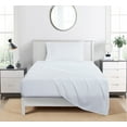 thumbnail image 2 of Mainstays Super Soft Brushed Microfiber Bed Sheet Set, Twin-XL, Arctic White, 3 Piece, 2 of 11