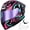 Legend Pink, variant on ILM Motorcycle Helmet Full Face with Pinlock Compatible Clear&Tinted Visors and Fins Street Bike Motocross Casco DOT(Manta Blue, X-Large)