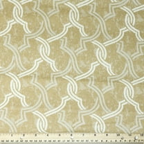 Waverly Inspirations 54" 100% Cotton Lattice Craft Fabric 9 yd By the Bolt, Cream