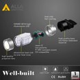 thumbnail image 6 of Alla Lighting BA15S 1156 Red LED Bulbs Super Bright 4014 54-SMD LED 1156 P21W Bulb 12V 1073 7506 LED Turn Signal Lights Brake Lights Stop Light Tail Lights Bulbs for Cars, Trucks, Motorcycles 2pcs, 6 of 9