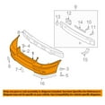 thumbnail image 3 of Front Bumper Cover Assembly Primed Fits 02-05 Sonata Sedan HY1000139 865603D030, 3 of 5
