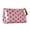 Pink, variant on Retro Polka Dot Makeup Bag with Tassel Zipper for Travel Storage and Vanity Organization