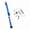 Blue, variant on Universal Heavy Duty Aluminum Stable Parking Side Stand Kickstand Bracket Support For Off Roading Motorcycle Lightweight