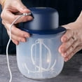 thumbnail image 4 of BUTTER CHURN Electric Egg Mixer Beating Simple Operation Fast Simple Kitchen Cooking Tool Style-Blue2, 4 of 4